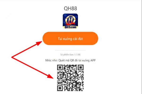 nút tải để tải app QH99